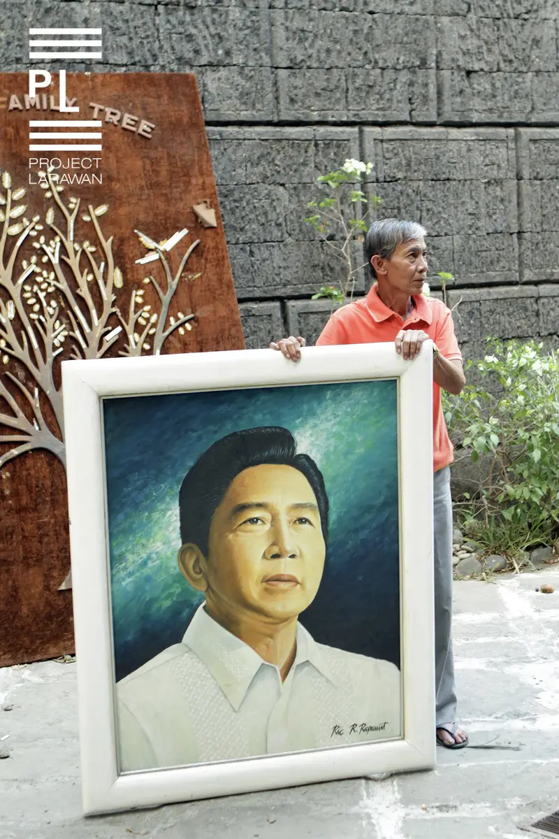 Catalino Bactat. Marcos Mausoleum Caretaker. - 