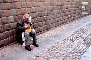 Street Musician. Cusco. - 