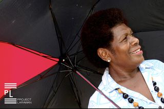 Bula. Woman with Umbrella. - 