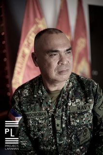 Brig. General Chuck Mangoroban. Joint Task Force Peacock. - 