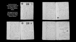 Mortgage bond deed granted by Don Miguel Malvar - 