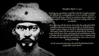 April 12, 1901 Malvar Manifesto - 