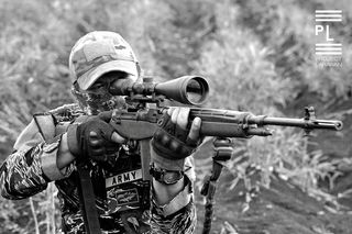 Sniper. Special Forces. Talipao. Sulu. - 