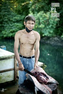 Fish vendor.Panglima Sugala, Tawi-Tawi. - 