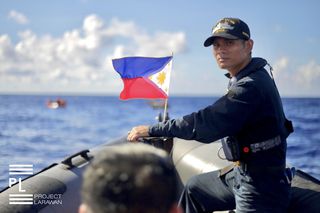Navy Boat Operator. Philippine Rise. - 
